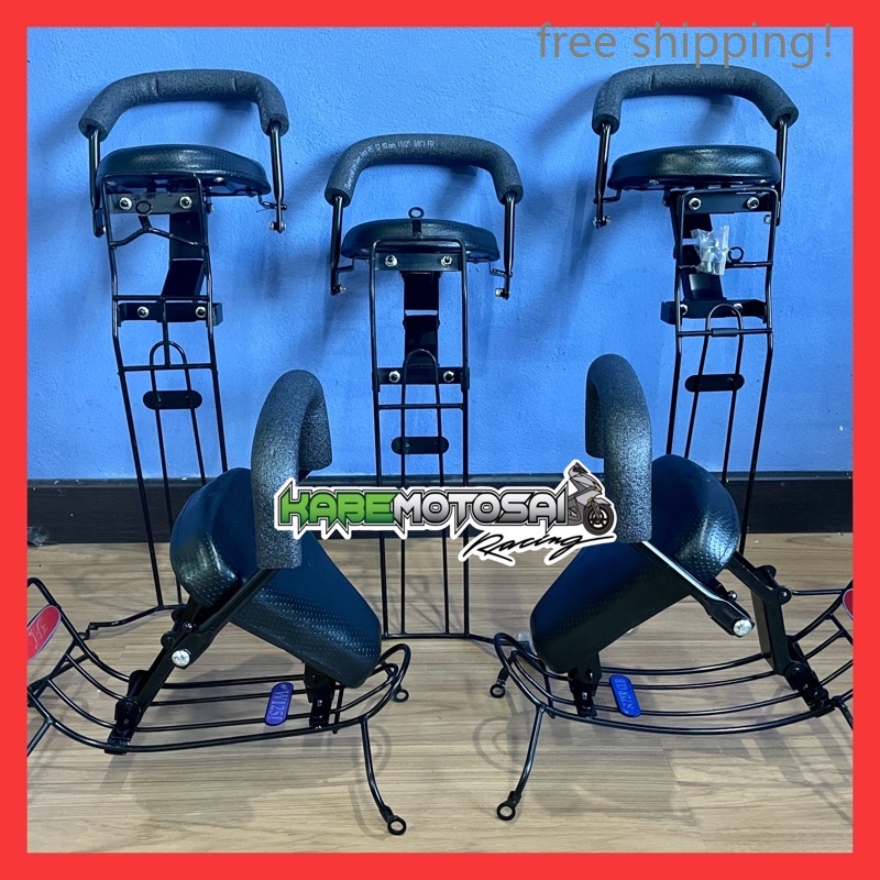 🏁 CHILDS BABY SEAT MOTORCYCLE PILLION 🏁 EGO SOLARIZ AVANTIZ HONDA BEAT