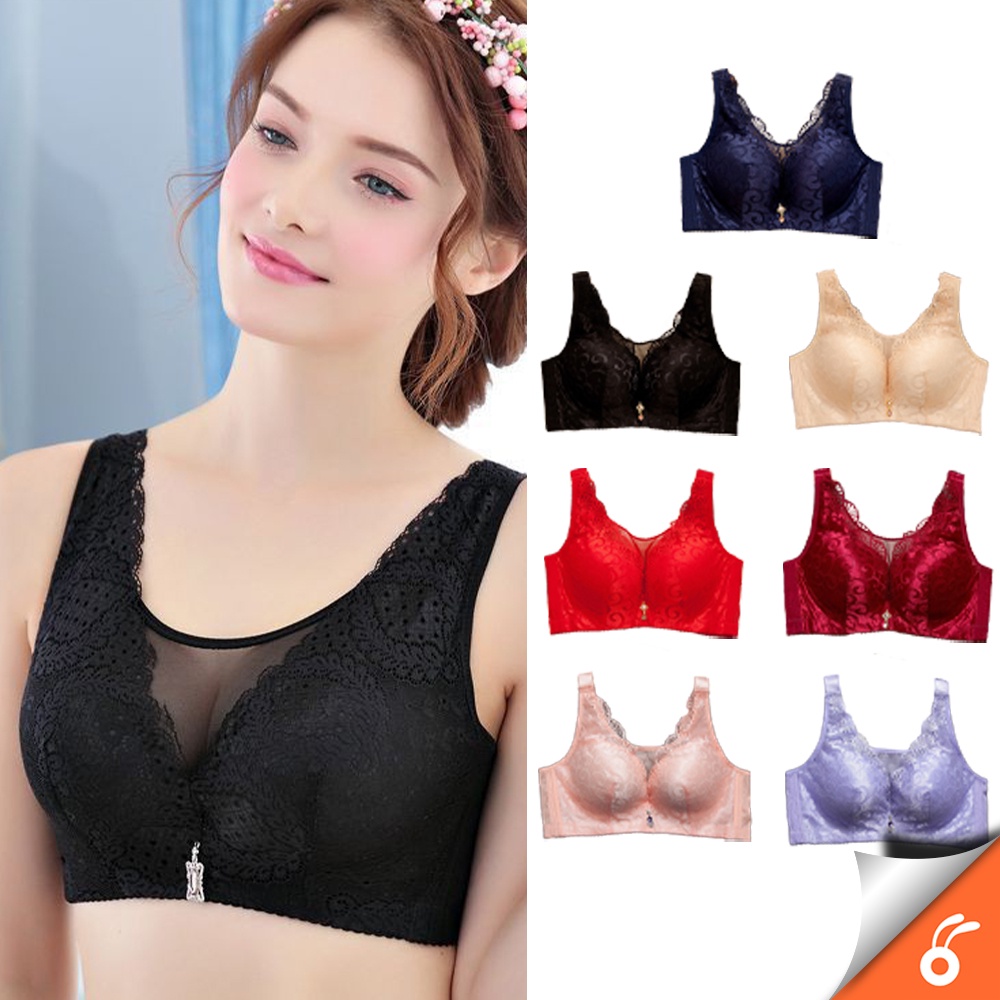 0367 BIANCA Women Side Support Push Up Bra Full coverage Bra Bralette