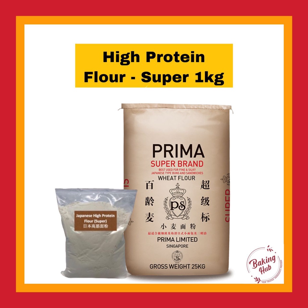 Japanese High Protein Flour / Bread Flour 1kg (Super) Shopee Malaysia