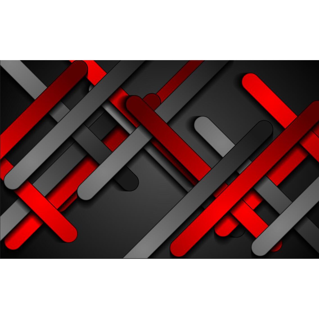 Annagood 3D Black Metal Circuit Board Industrial Decor Wall Paper