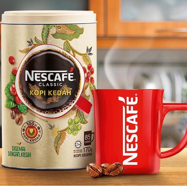 Nescafe Kopi Kedah Tin 170g Edisi 2021 Limited Edition Shopee Malaysia