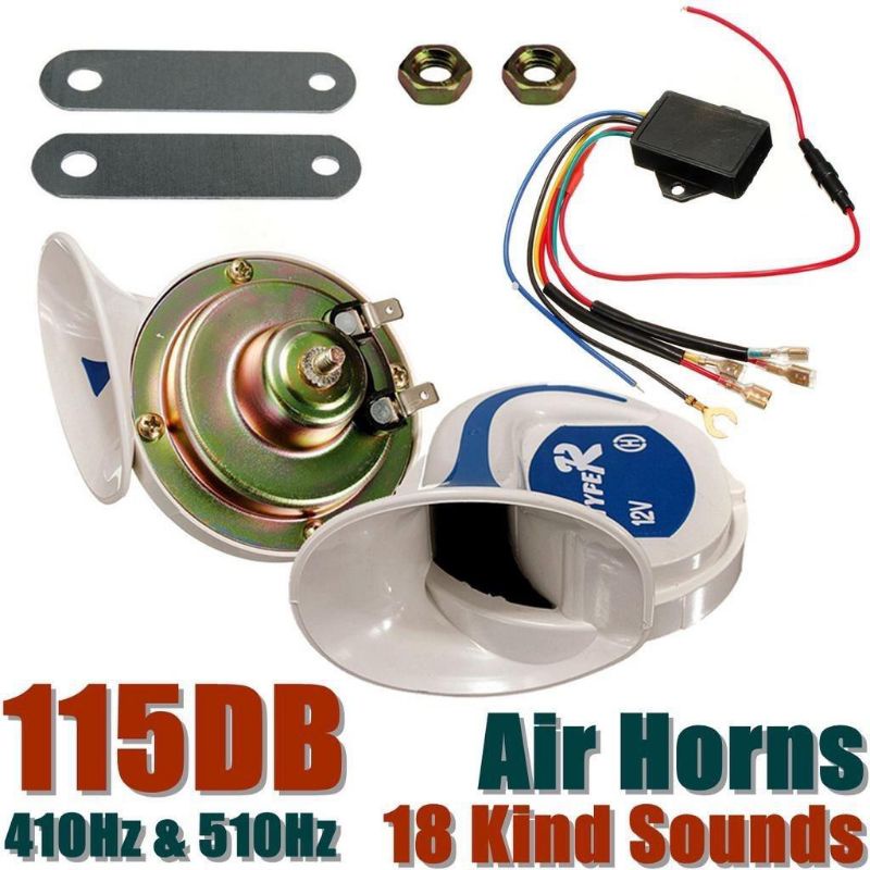 12V TYPER Magic Horn Car Horn Hon 18 Sounds Snail Tone Horn Kereta