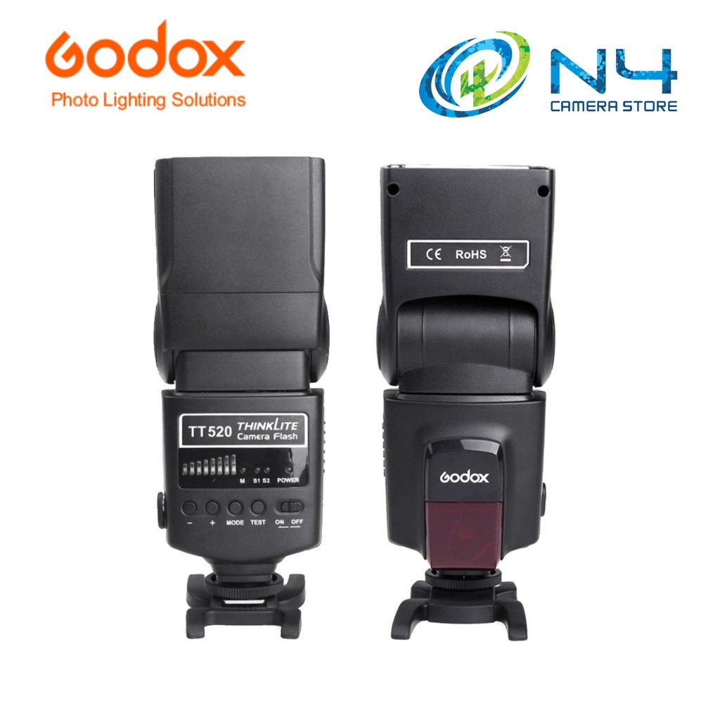 Godox TT520 II Flash with Buildin 433MHz Wireless Signal & Trigger for