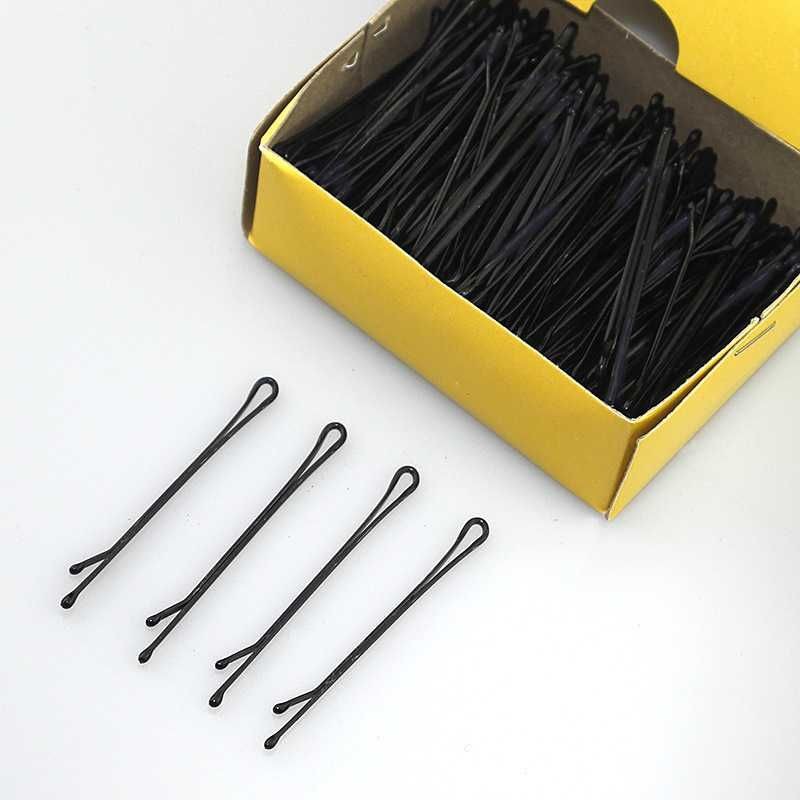 Ready stock 1 Box (100+pcs) Black Hair Pins Women Grips Barretty Hair