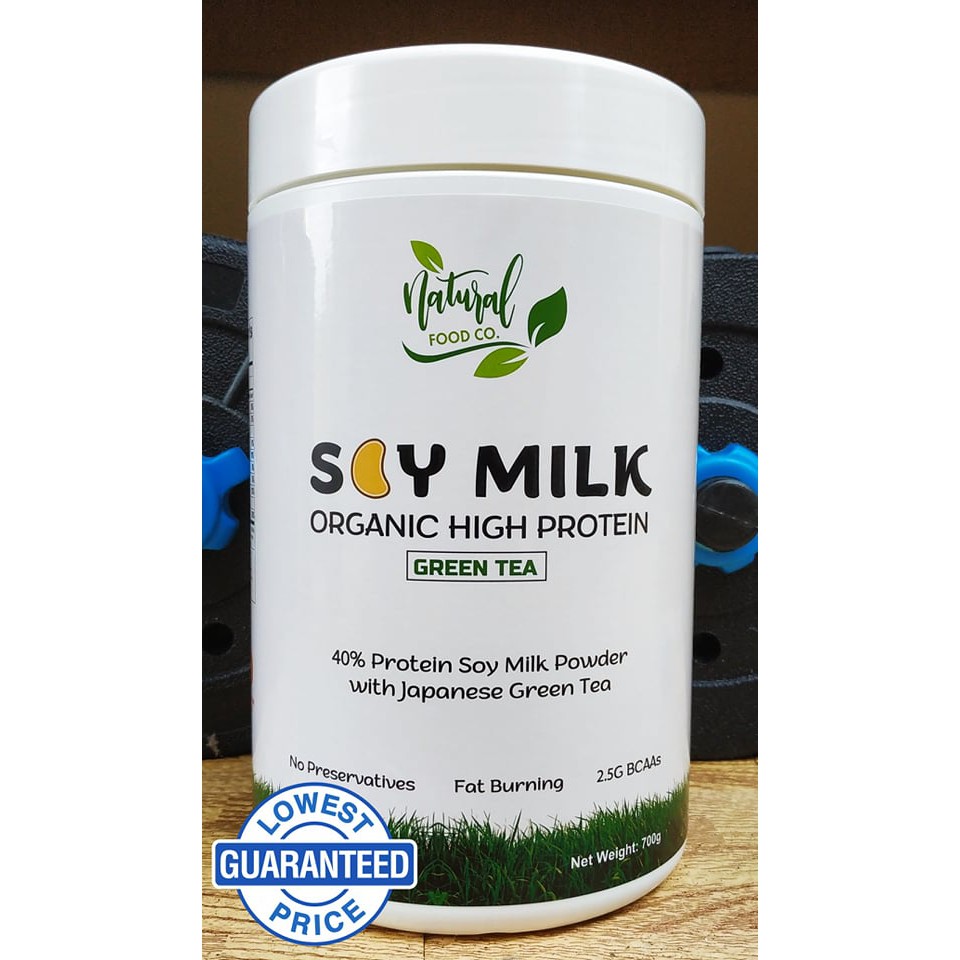 Natural Food Co Fat Burning Green Tea Soy Milk ( 11g PROTEIN ) Shopee