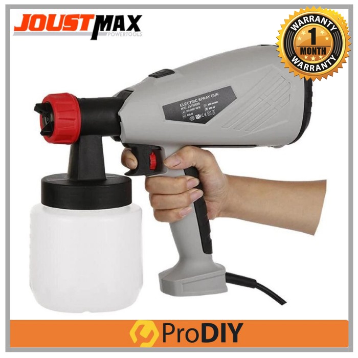 JOUSTMAX JST80004 / S HIGH PRESSURE ELECTRIC OIL PAINT SPRAY GUN