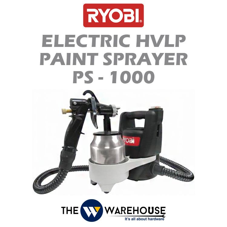 RYOBI Electric HVLP Paint Sprayer PS1000 (Ryobi PS1000) Shopee Malaysia