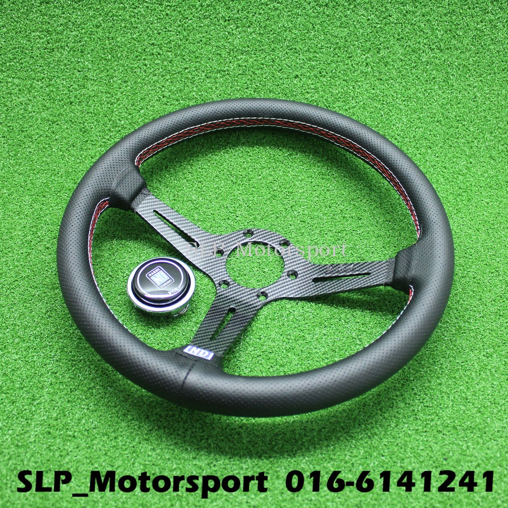 READY STOCK ORIGINAL THAILAND ND NARDI STEERING WHEEL CARBON LOOK