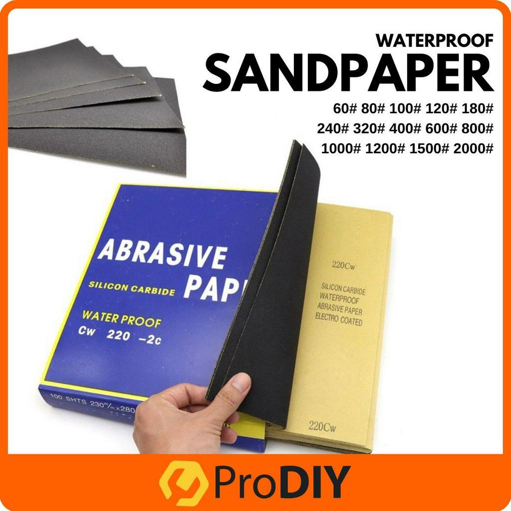 EAGLE Sandpaper Waterproof Abrasive Paper Sand Paper Dry / Wet (Grit 60