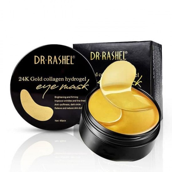 DR RASHEL 24K GOLD COLLAGEN HYDROGEL EYE MASK 60PCS (DRL1473) Shopee