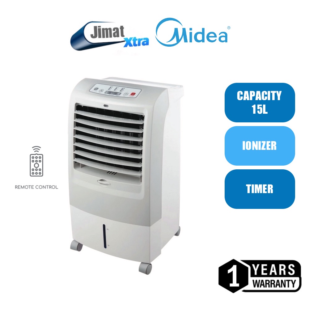 Midea 15L Ionizer Air Cooler MAC215F Shopee Malaysia