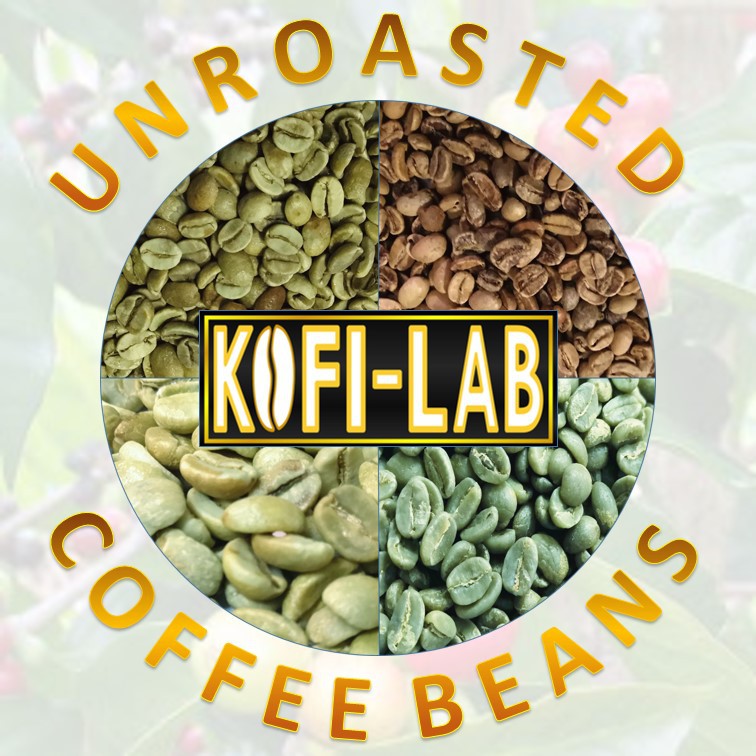 UNROASTED GREEN RAW ARABICA COFFEE BEAN Mexico Brazil Colombia