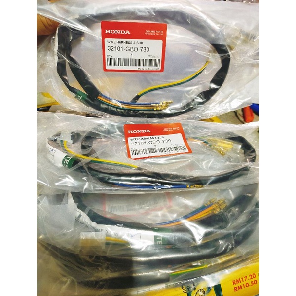 WIRING WAYARING ORIGINAL Honda CDI UNIT Petak Gbo-J GBO C70 Wiring