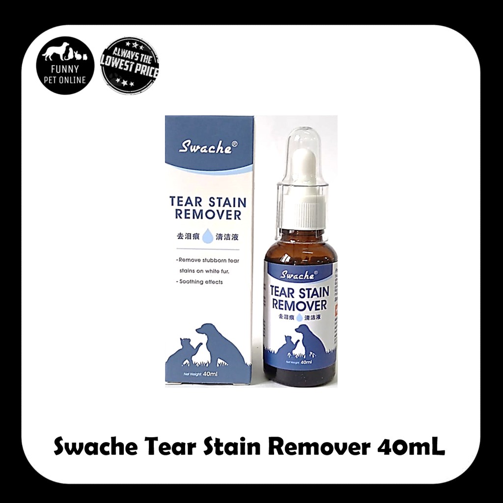 Swache Tear Stain Remover 40ml For Cat & Dog Petcare PetGrooming
