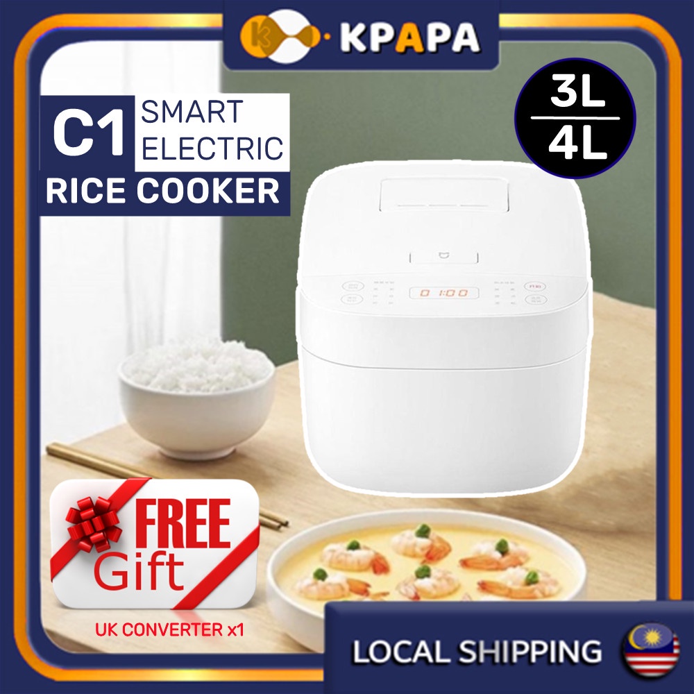 Xiaomi Mi Mijia Large Capacity 650W Rice Cooker C1 3L/4L Shopee Malaysia