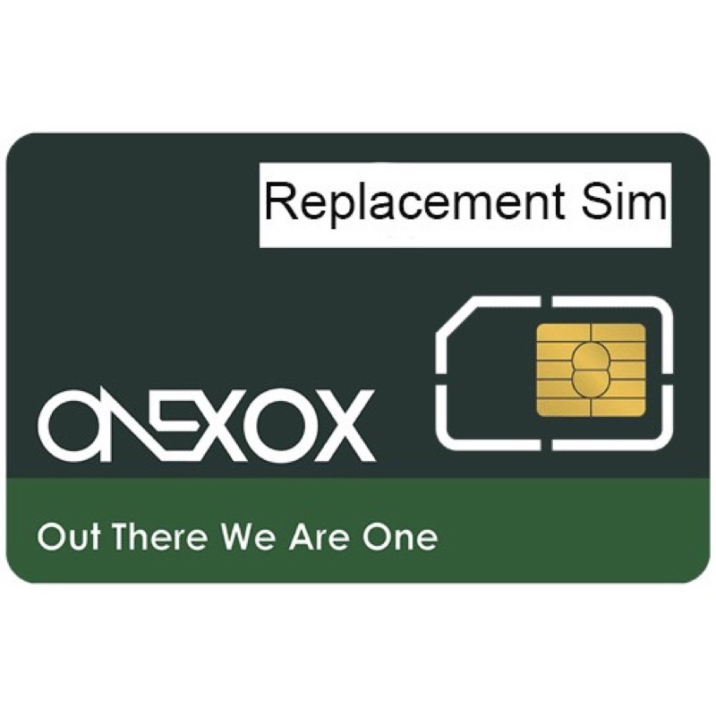 ONEXOX / XOX SIM CARD ( SIM REPLACEMENT / SIM GANTIAN / SIM CARD ROSAK