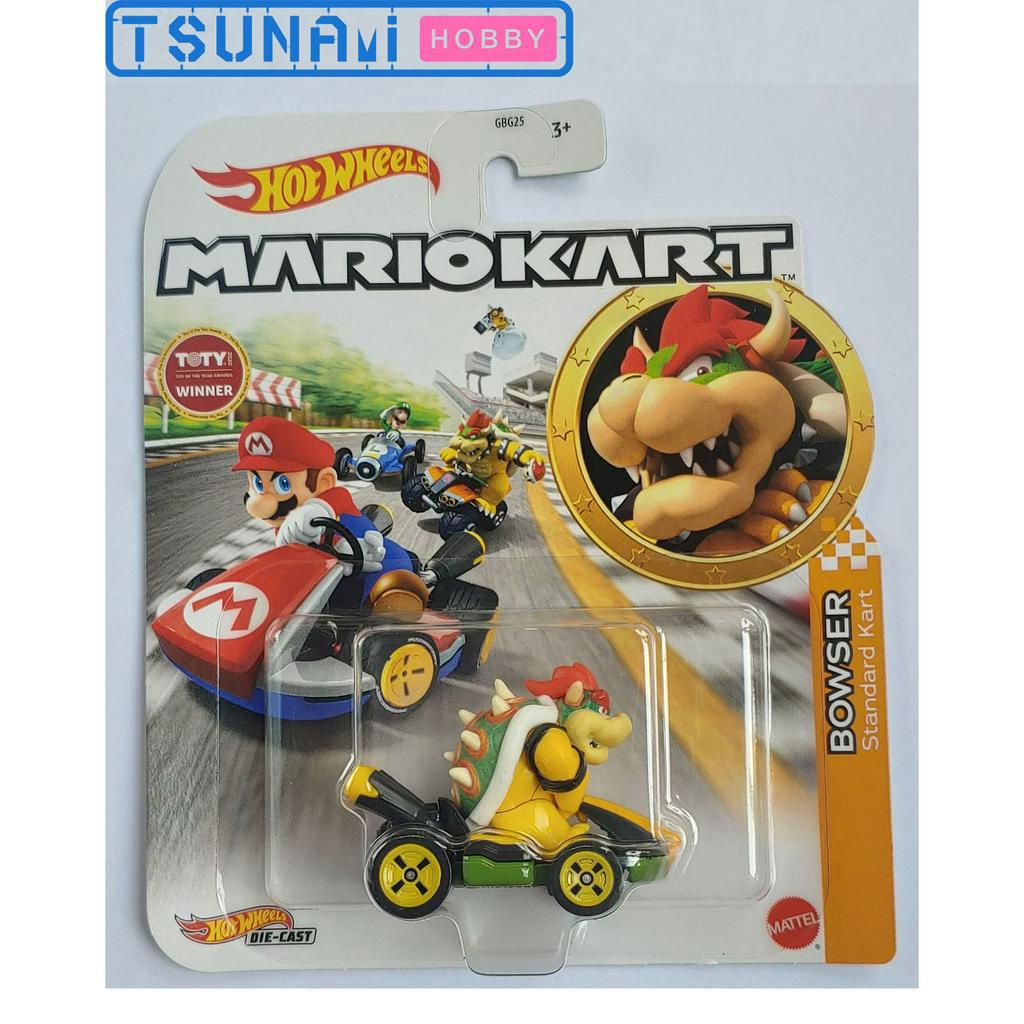 Hot Wheels Mario Kart Bowser Standard Kart Model Car Shopee Malaysia