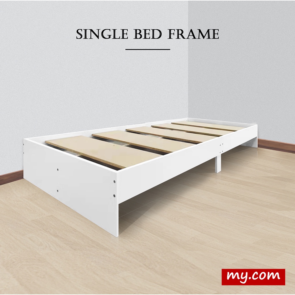 *READY STOCK* Wooden Single Bed Frame Single Kayu/Bedroom