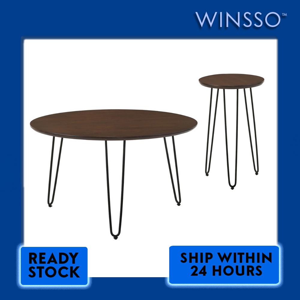 Coffee Table Winsso NARAKA solid wood top occasional coffee table and