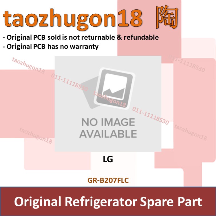 Original LG Refrigerator Spare Part GRB207FLC Shopee Malaysia