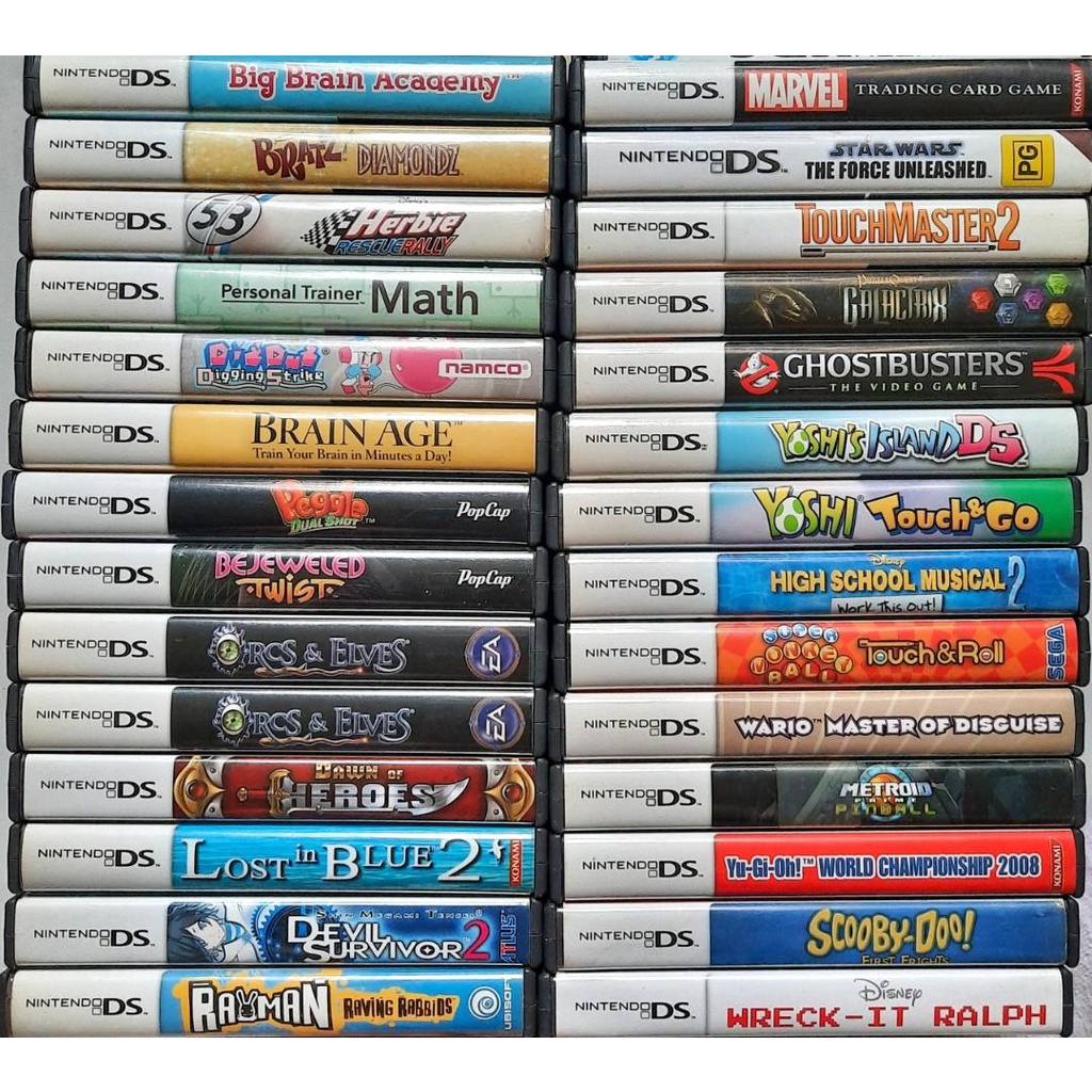 (Used) Nintendo DS Games Lot 1 Original Shopee Malaysia
