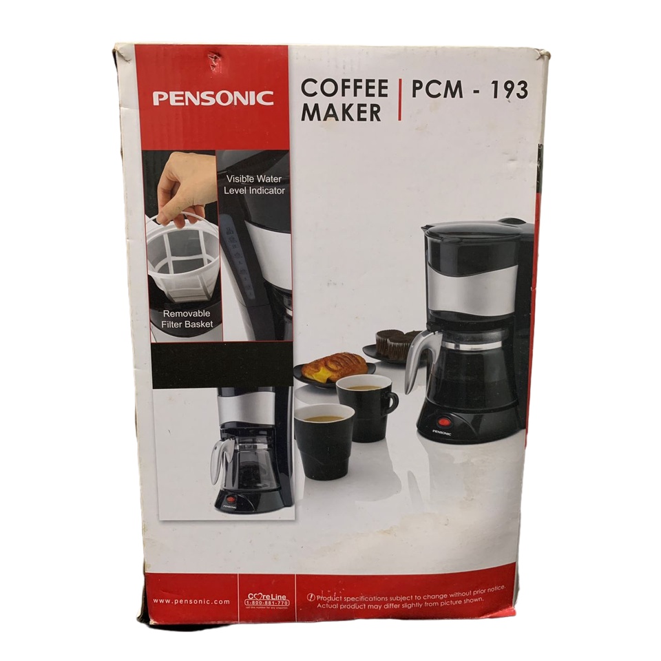 PENSONIC PCM193 coffee maker Drip coffee maker 1.5 L Shopee Malaysia