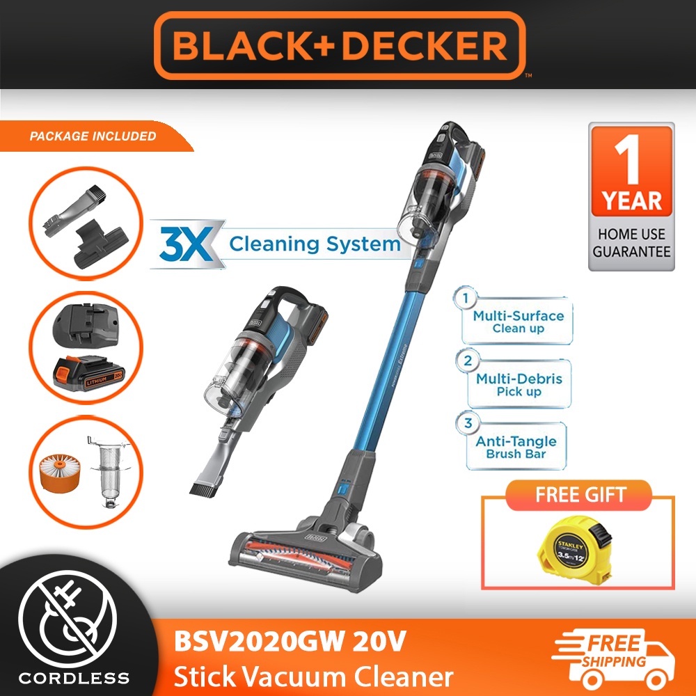 BLACK & DECKER POWERSERIES 20V Extreme Cordless Stick Vacuum Cleaner
