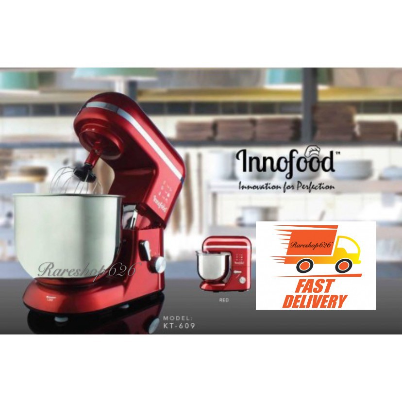 INNOFOOD KT609 Stand Mixer 6.5 Liter (RED) Shopee Malaysia