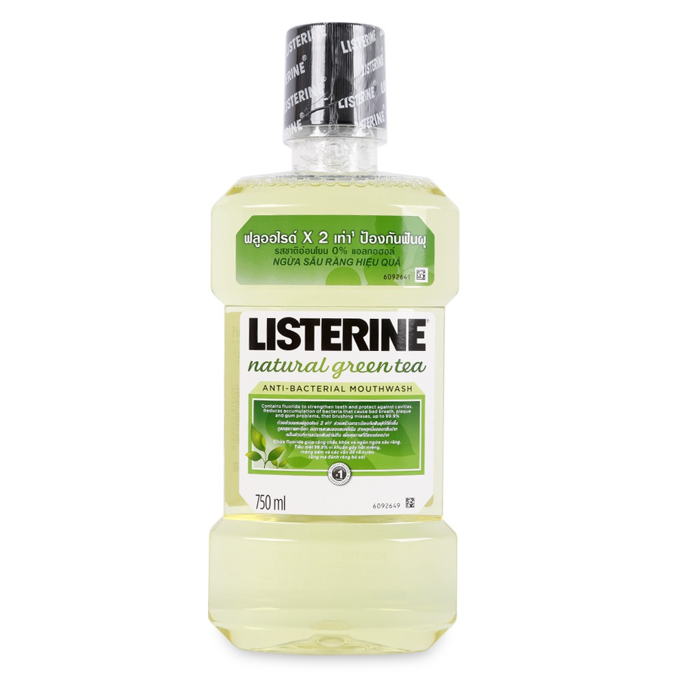 Listerine Green Tea Mouthwash 750ml Shopee Malaysia