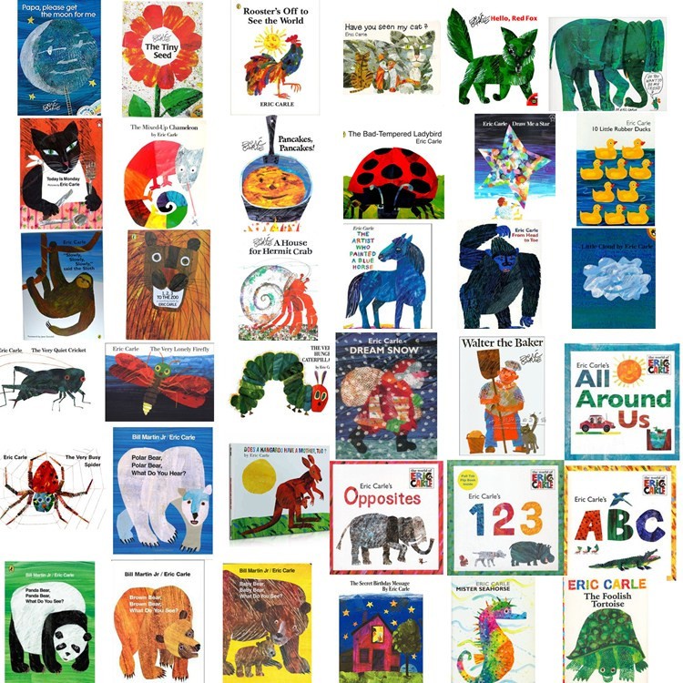 Children Best Preschool Early Learning English Story Book ERIC CARLE