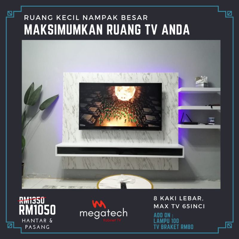 Tv / Tv Termasuk Penghantaran Dan Pemasangan Shopee