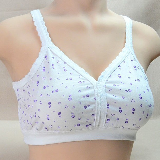 Summer middleaged and elderly short vest underwear women s pure cotton