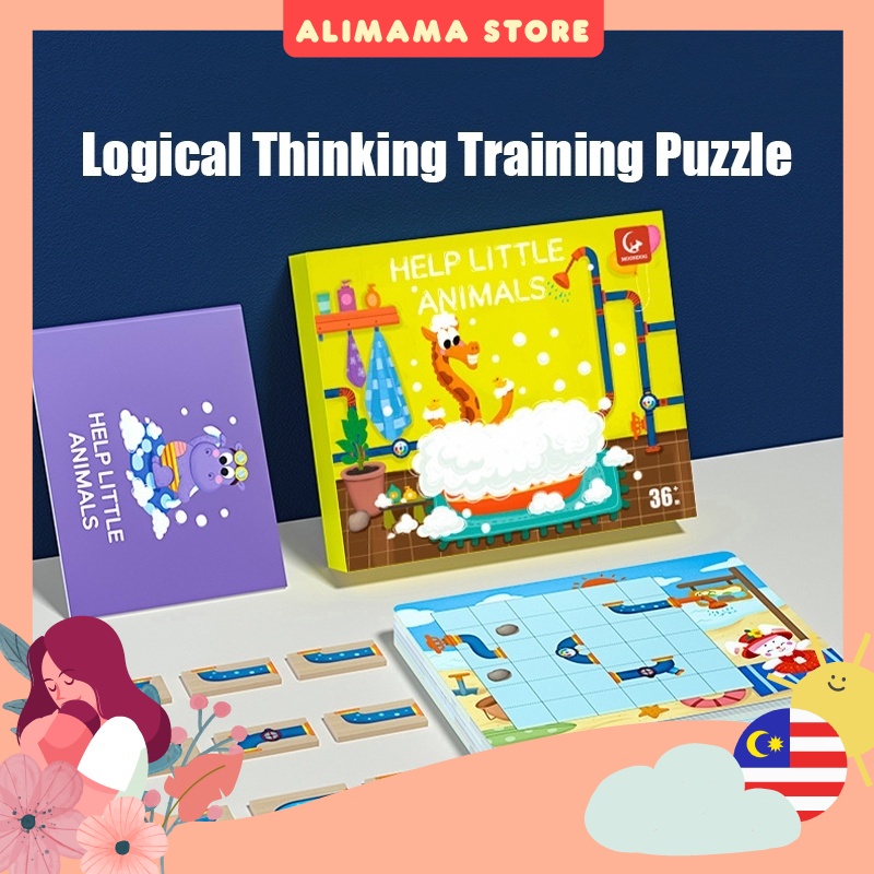 MOONDOG Children Kids Dragon Bath Board Game Toy Logical Thinking