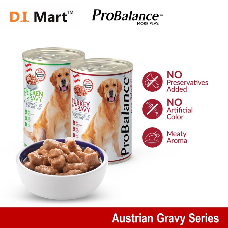ProBalance Wet Dog Food Gravy Series (415g x 1 Can) Shopee Malaysia