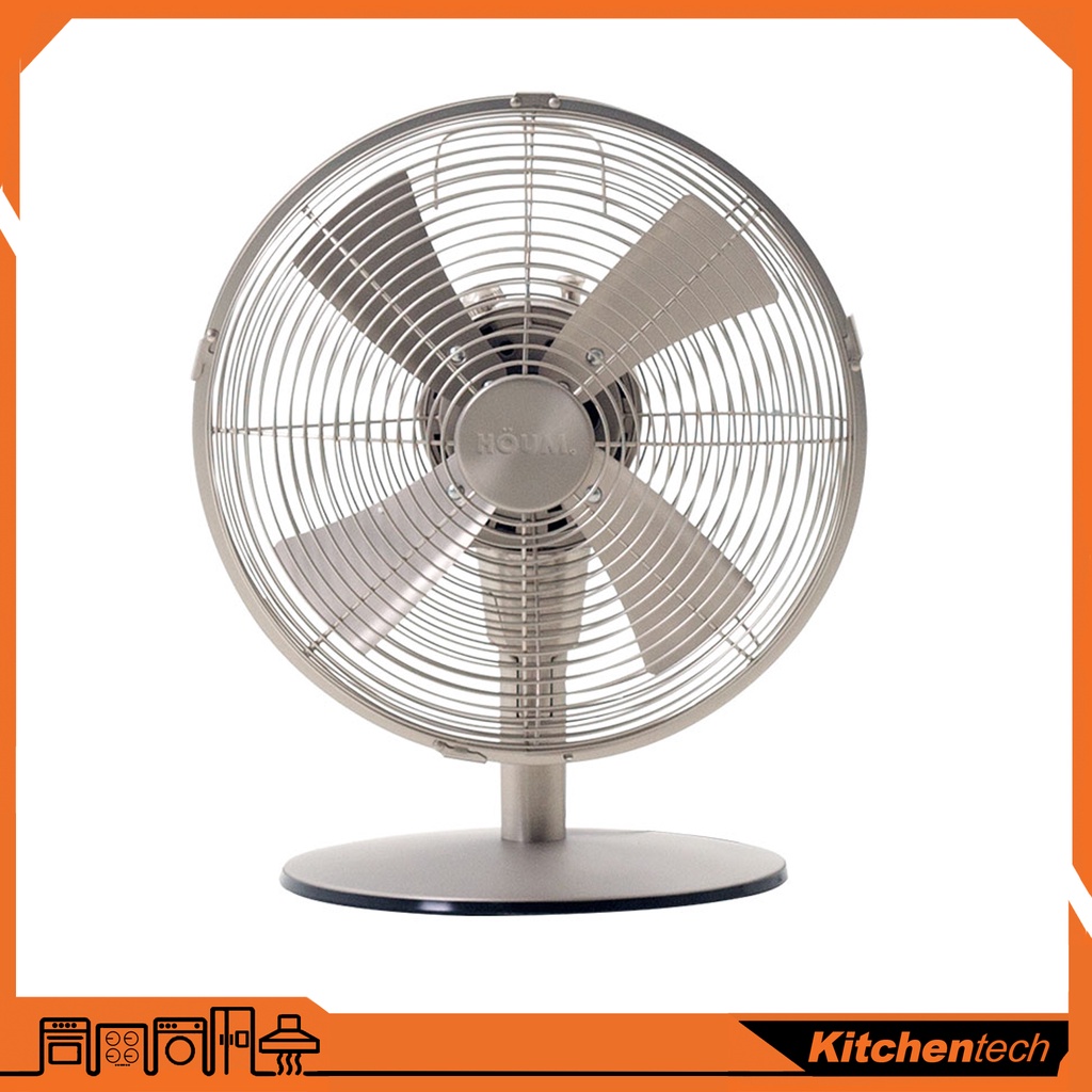 Houm M12D Metal Table Fan 4 Blades 12" 3 Speed Settings MSeries