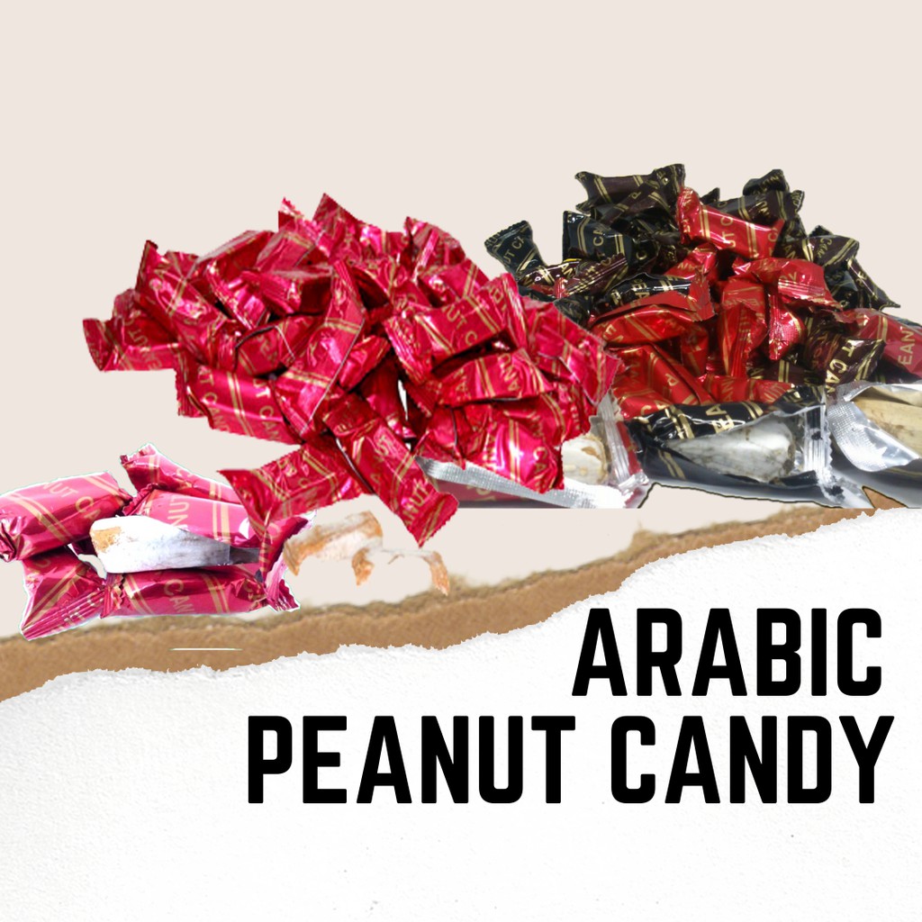 FRESHLY Original Arabic Peanut Candy atau dikenali Kacang tumbuk HALAL