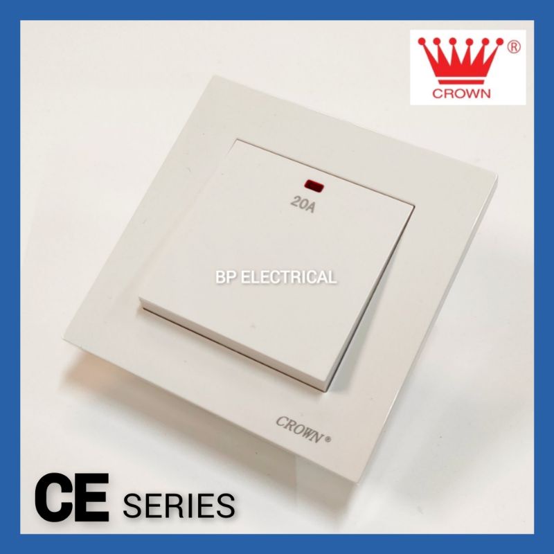 CROWN CE Series 20A Water Heater Switch / Air Cond Switch CE820NB