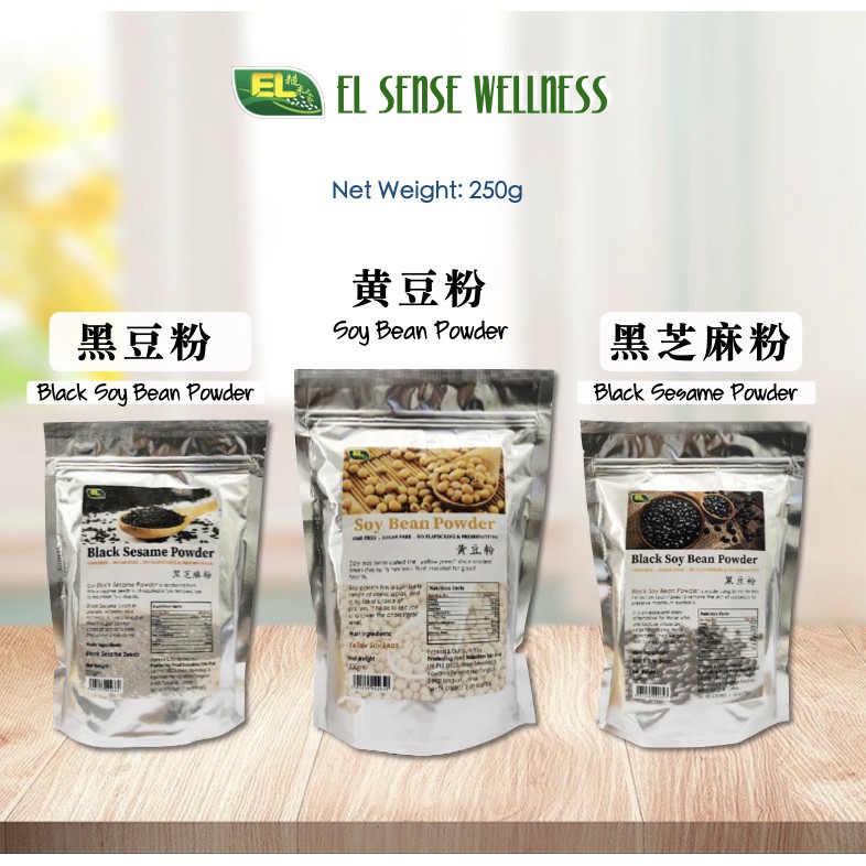 NEW PRODUCT‼️Black Sesame Powder黑芝麻/ Soy Bean Powder黄豆粉/ Black Soy