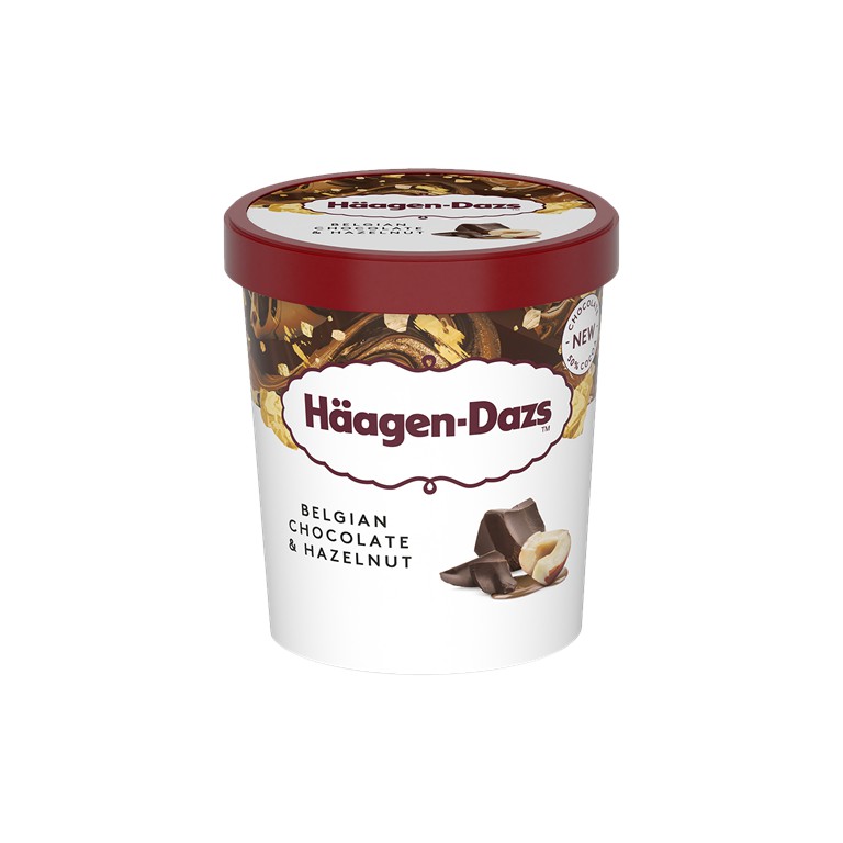 HaagenDazs Belgian Chocolate & Hazelnut Ice Cream 100ml Shopee Malaysia