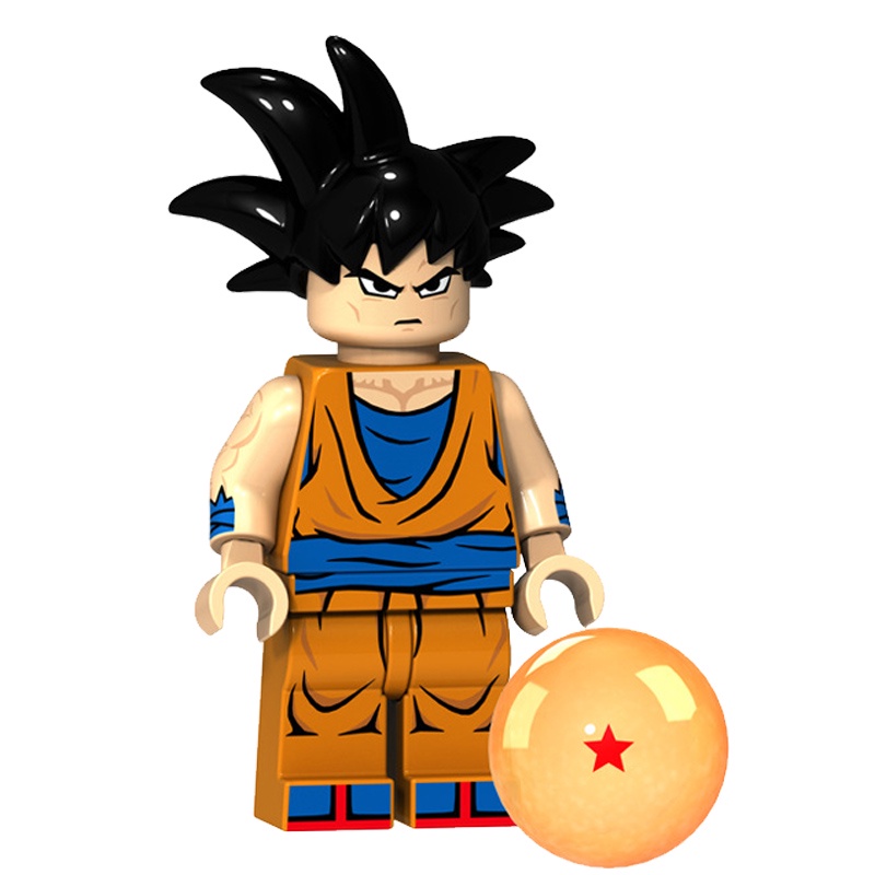Vegeta Saiyan Minifigures Japanese Cartoon Dragons Balls Z Turtle