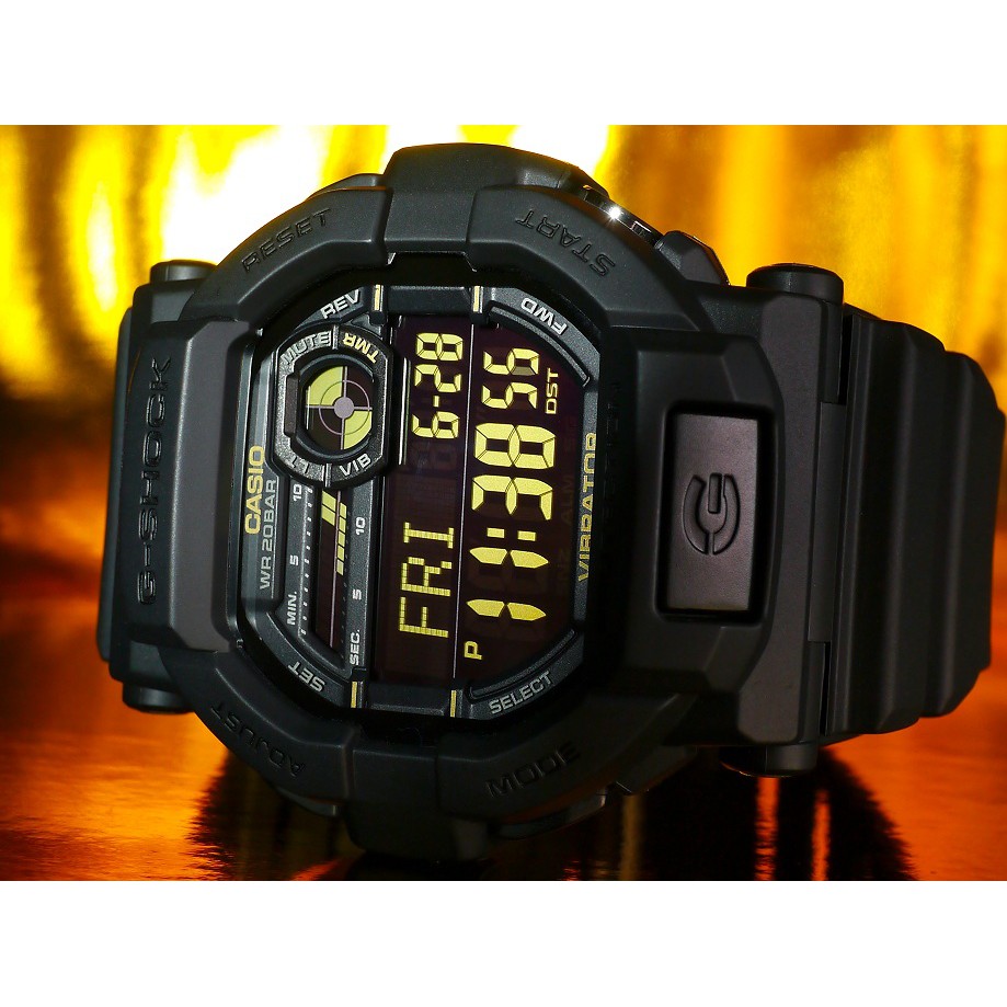 Watch Casio GD350 G SHOCK VIBRATE ALARM GD3501B ORIGINAL Shopee