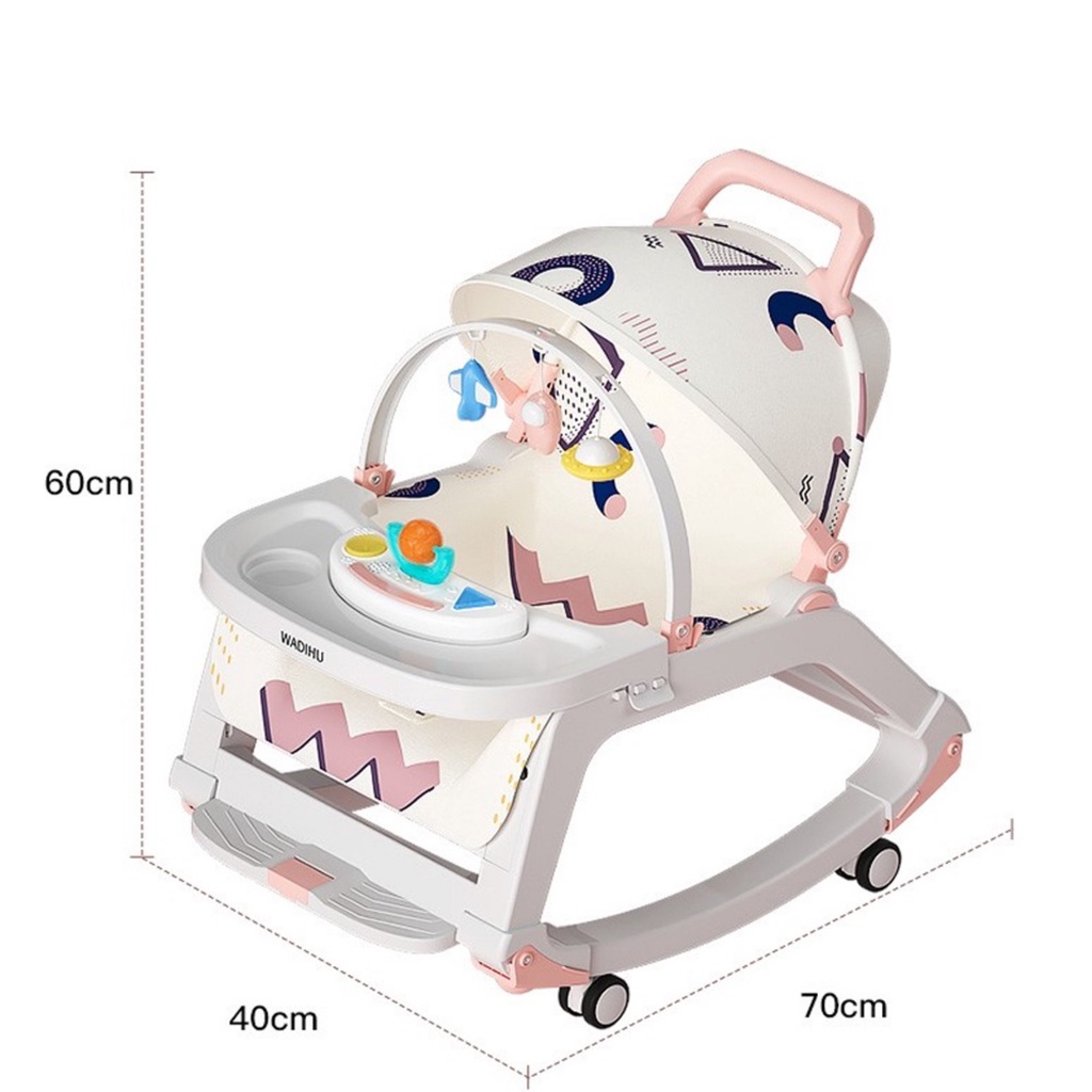 [HARI RAYA CLEARANCE CHEAPEST🤩] Multifunction 5in1 Baby Rocking Chair