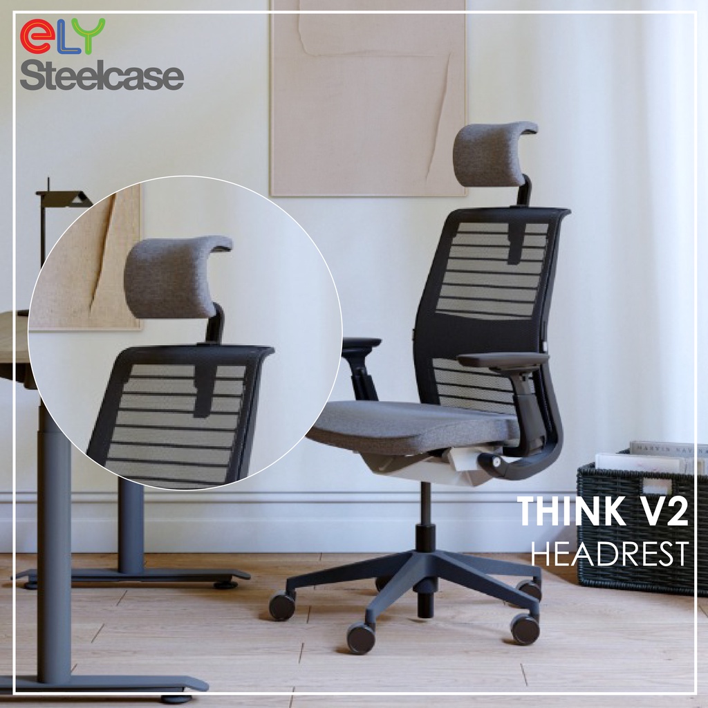 ELY Steelcase THINK V2 Headrest Kit (Excluding Chair) / Office Chair