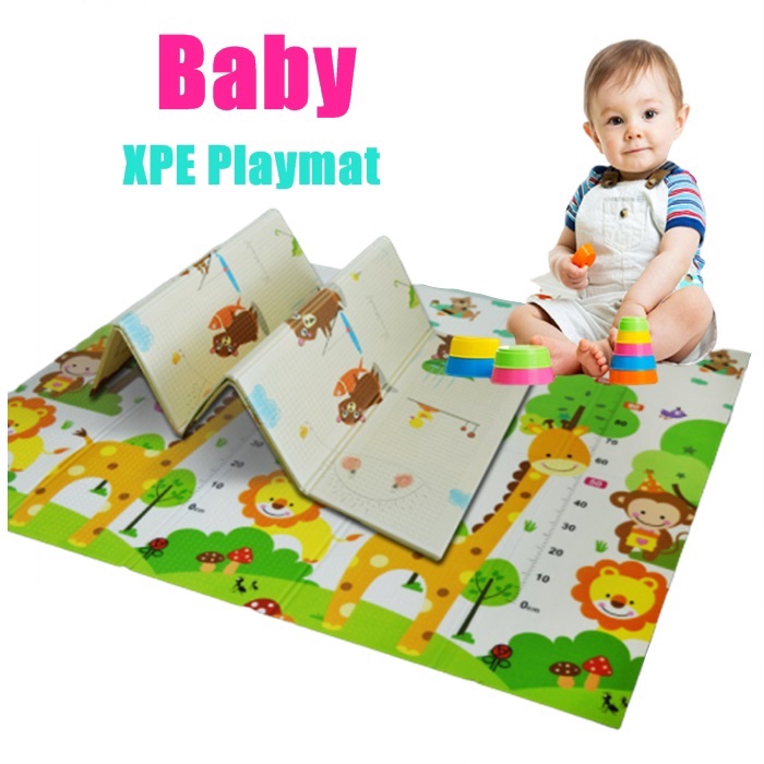Karpet Baby!!XPE Folding Baby Play Mat Playmats Living Room Carpet