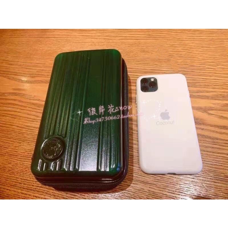 💯[4.4Discount]💯Starbucks Green Pink White Macaron Travel Suitcase