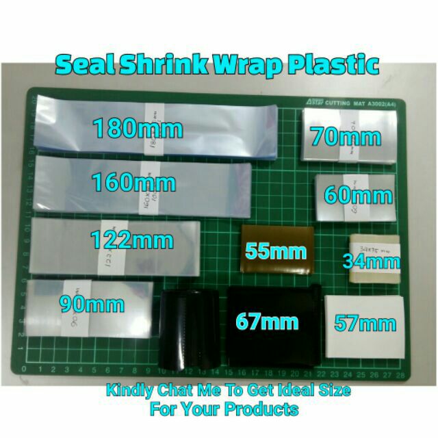 Cap Seal Shrink Wrap / Shrinkable Plastic Sealer (THICK / TEBAL