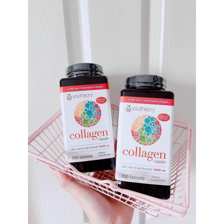 Youtheory Collagen Type 1 2 & 3 antiaging tablets 390 tablets Shopee