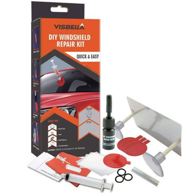 UserHappy Dr Cermin DIY / VISBELLA DIY Windshield Car Care Repair Kit