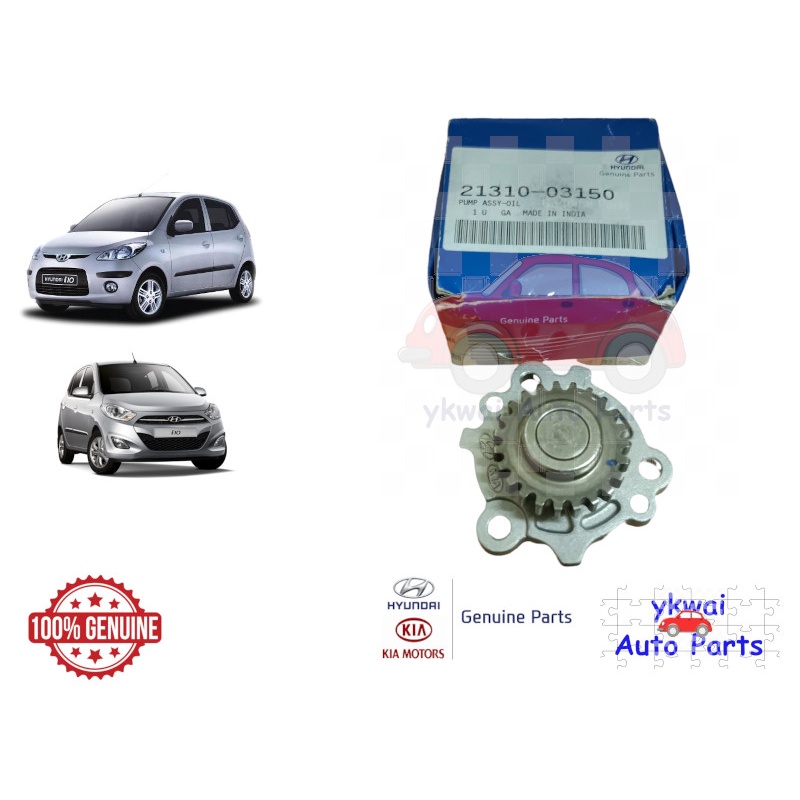 Genuine Hyundai Oil Pump ASSY for Hyundai i10 2131003150 Shopee