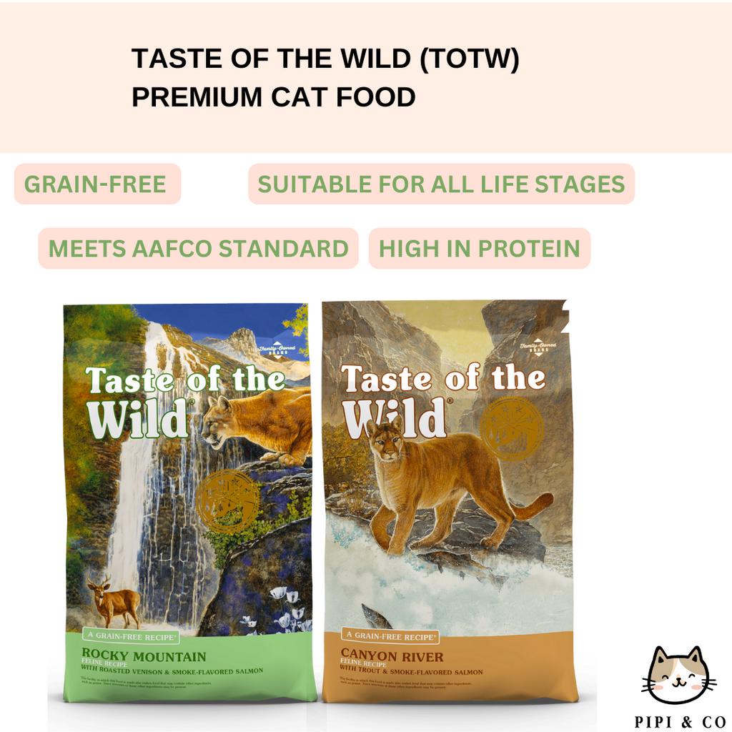 TASTE OF THE WILD TOTW 2KG ROCKY MOUNTAIN CANYON RIVER PREMIUM CAT FOOD